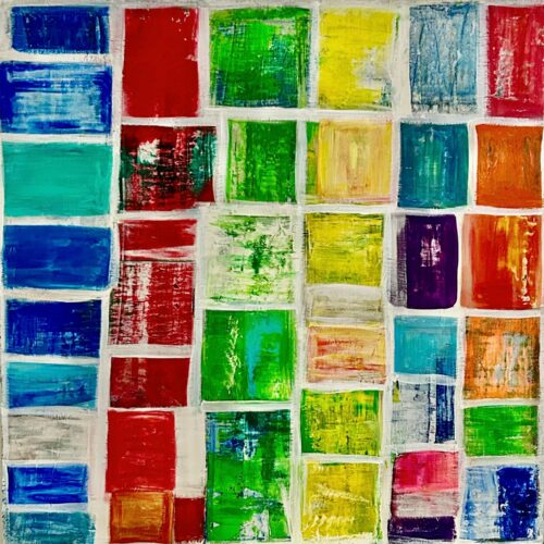 Peinture de Patricia Niveaux - Fenêtre des saisons