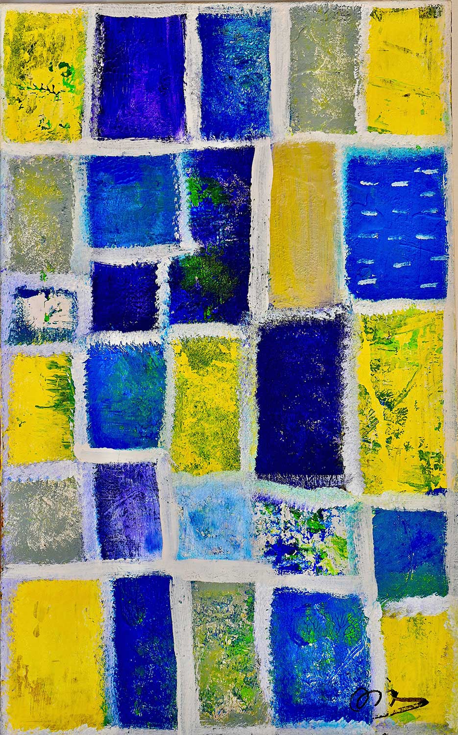 Peinture de Patricia Niveaux Fragments de Souvenirs