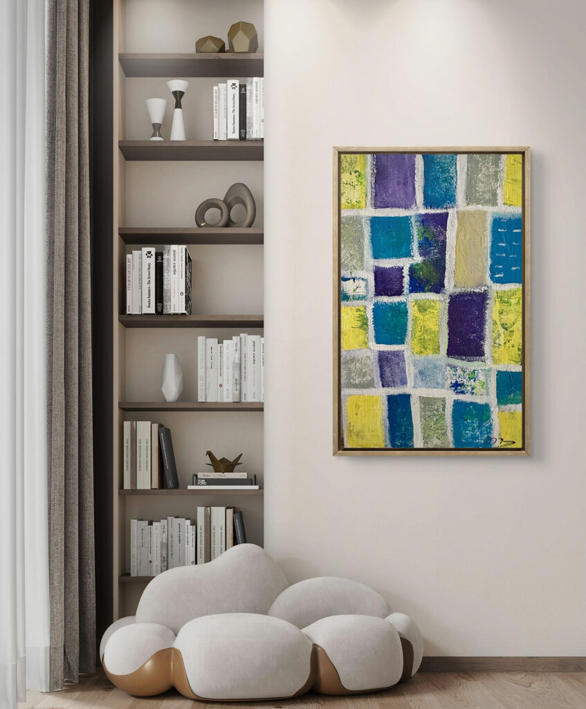 Peinture de Patricia Niveaux Fragments de Souvenirs