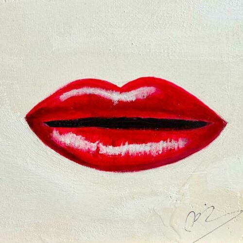 Peinture de Patricia Niveaux Rouge éternel