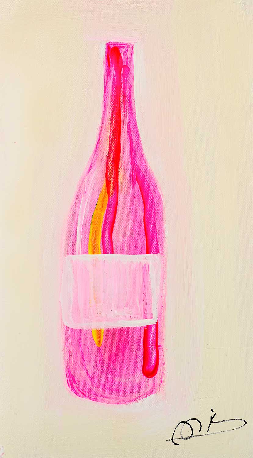 Peinture de Patricia Niveaux Roze